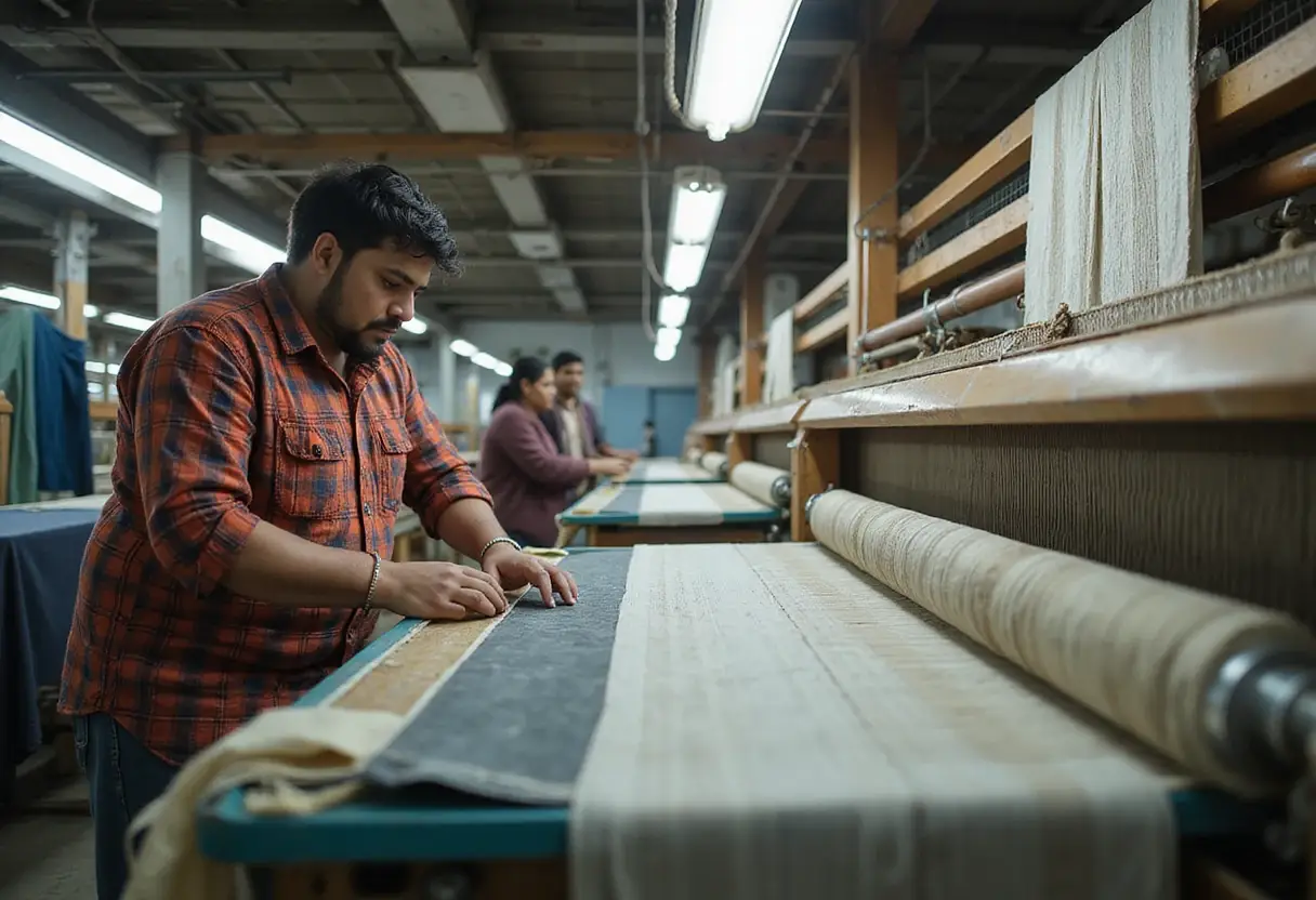Surat textile sector weavers to take 2 days off weekly: Yarn payments mandatory within 15 days before Diwal... - Bhaskar
